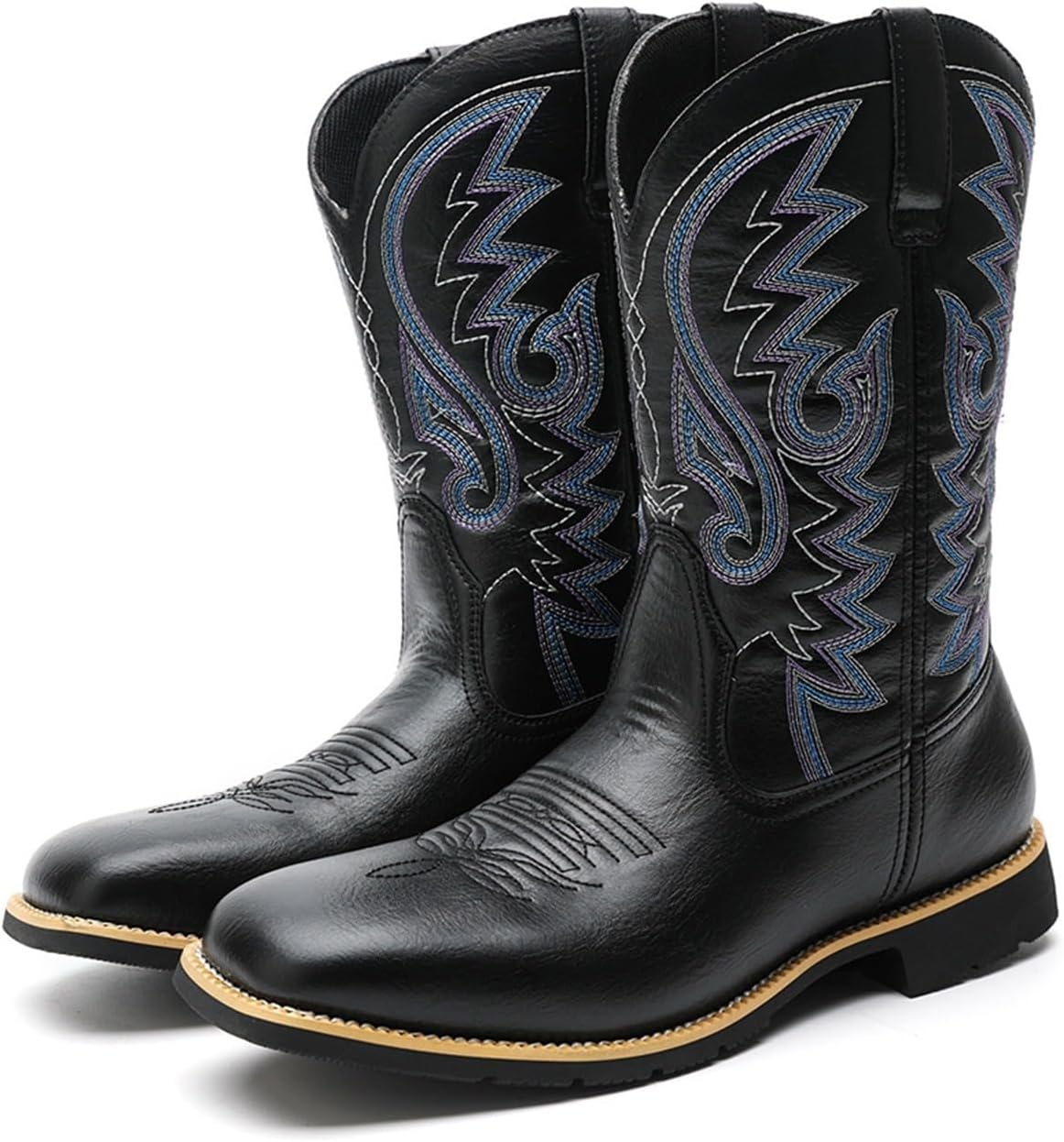 Santiag basse homme cuir