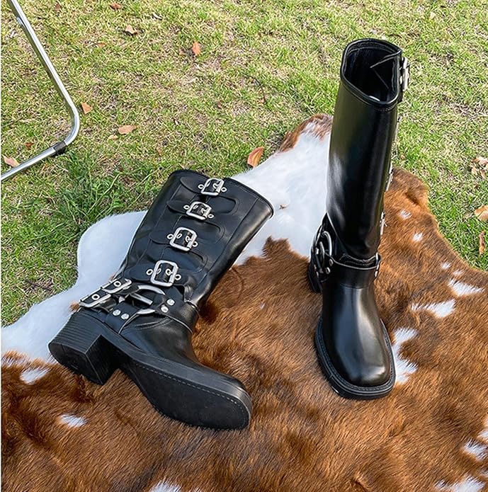 Santiag femme mi haute