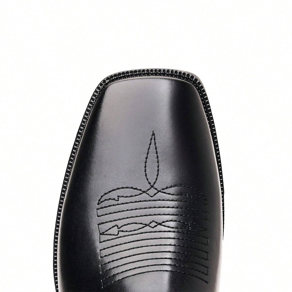 Botte homme santiag noire