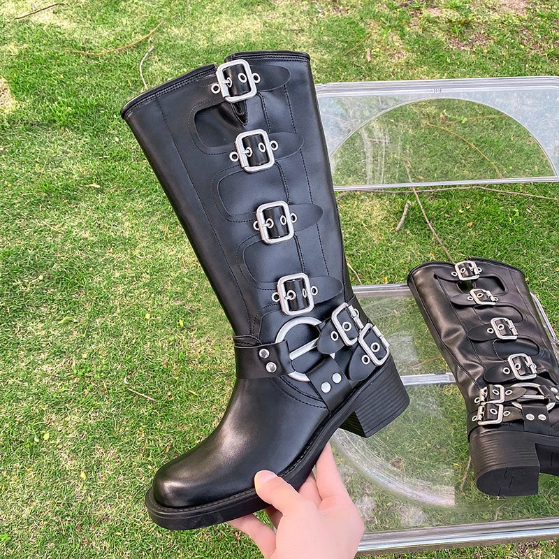 Santiag femme mi haute