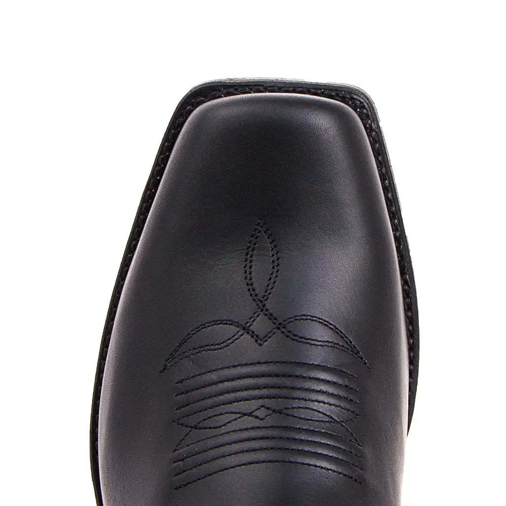 Santiag homme cuir noir