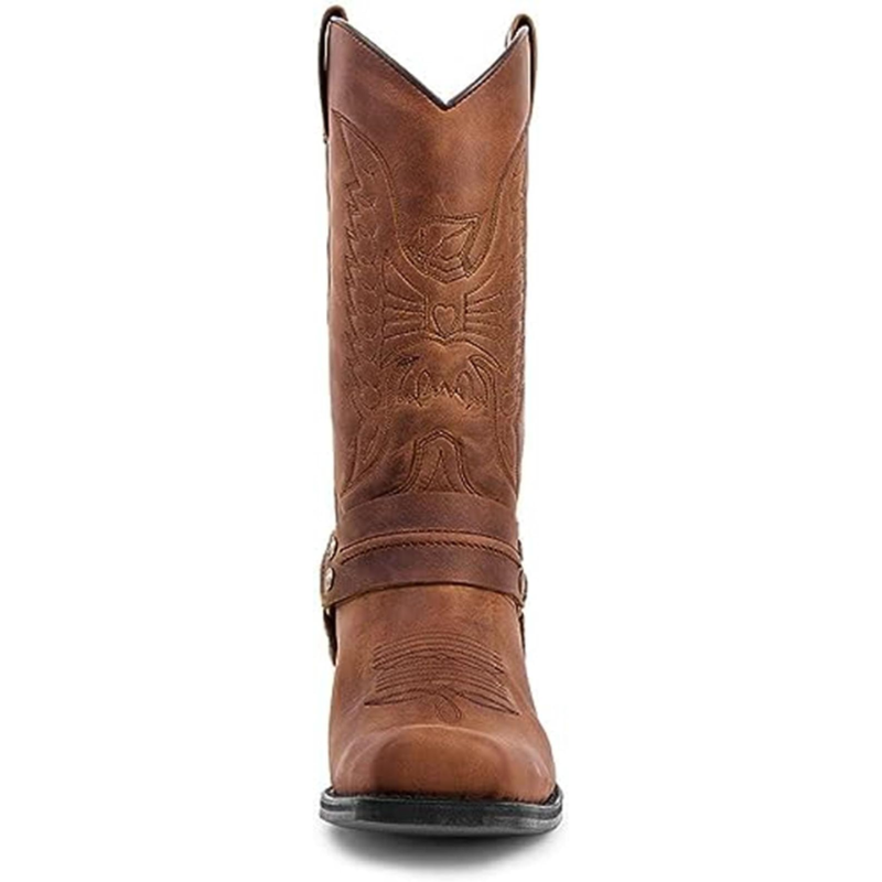 Santiag cuir cowboy homme